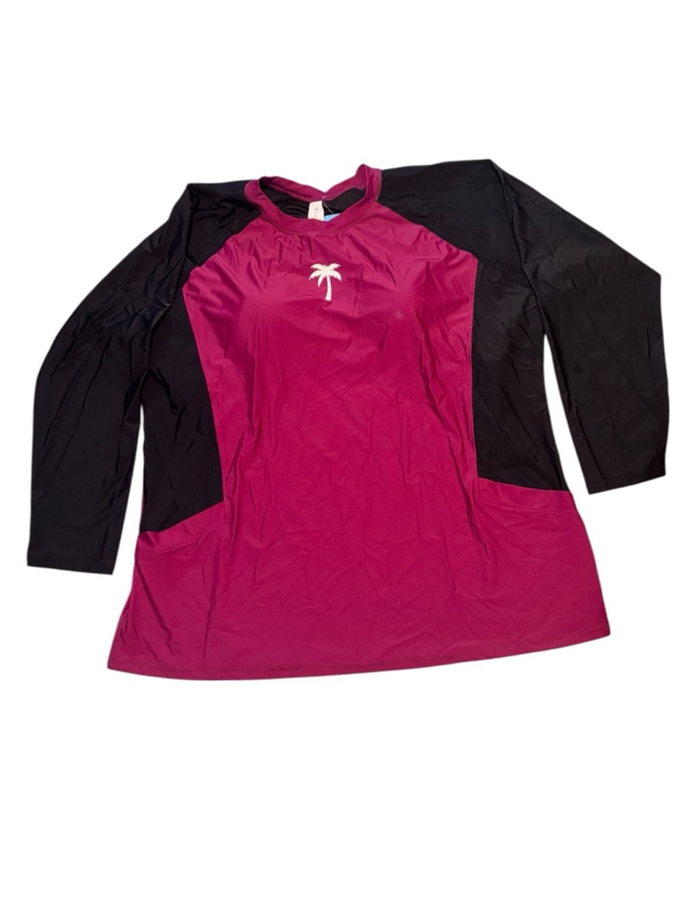 Halcurt Women's Plus Size Long Sleeve Rash Guards